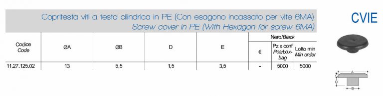 Viti per metallo testa cilindrica m3 x 10 - 16 pz